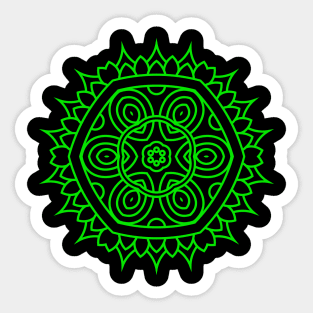 Inspirational MANDALA T-SHIRT MANDALA 499 Sticker